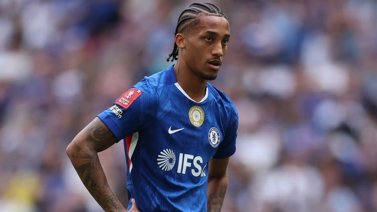 Joao Pedro durante un partido del Chelsea