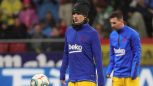 Griezmann hace saltar las alarmas en Barcelona: se siente desplazado "Foto: Futbolred"