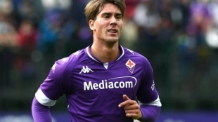 Dusan Vlahovic saldrá de la Fiorentina en verano. Foto: Getty