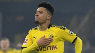 Jadon Sancho se muestra contento en el Borussia Dortmund / Elintra.com