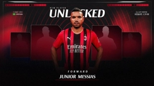 OFICIAL: Junior Messias, nuevo jugador del AC Milan