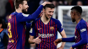 El Leicester viene a por un defensa del Barça "Foto: Marca"