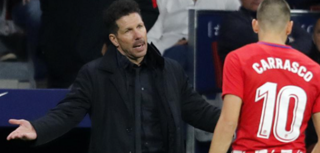 Diego Pablo Simeone recupera a Carrasco para el tramo más importante de la temporada "Foto: Mundo Deportivo"