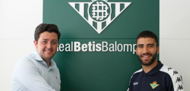 La postura del Real Betis con Yassin Fekir "Foto: AFDLP"