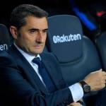 Valverde en el banquillo del Barça / Barça