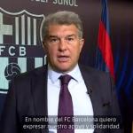 El presidente del F.C. Barcelona, Joan Laporta: Marca