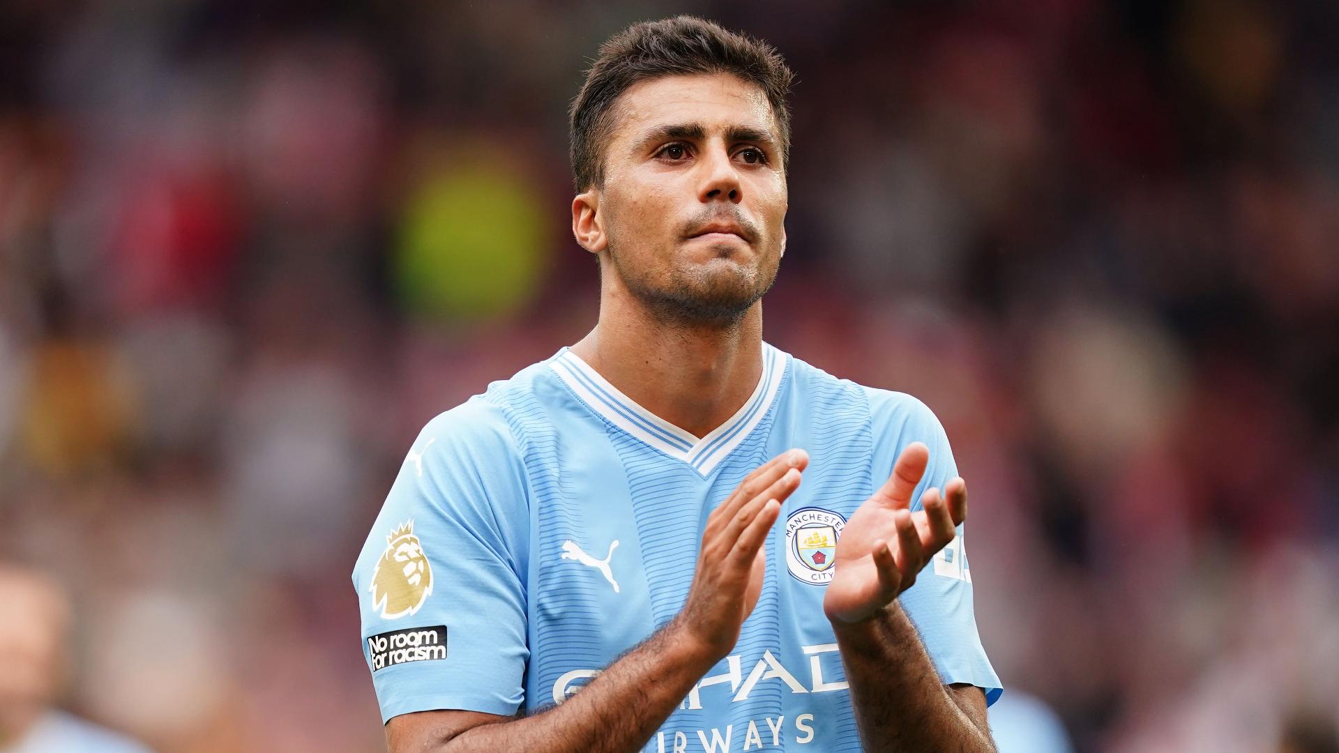 Rodri, con el Manchester City / Imago