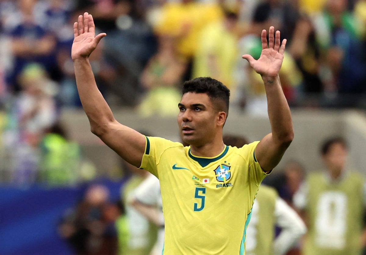 Casemiro fue titular en el Mundial con Brasil / Reuters