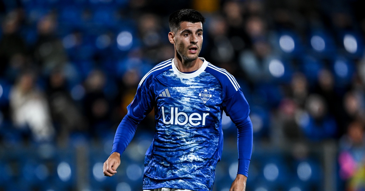 Morata tuvo una temporada discreta en el Como / Getty Images