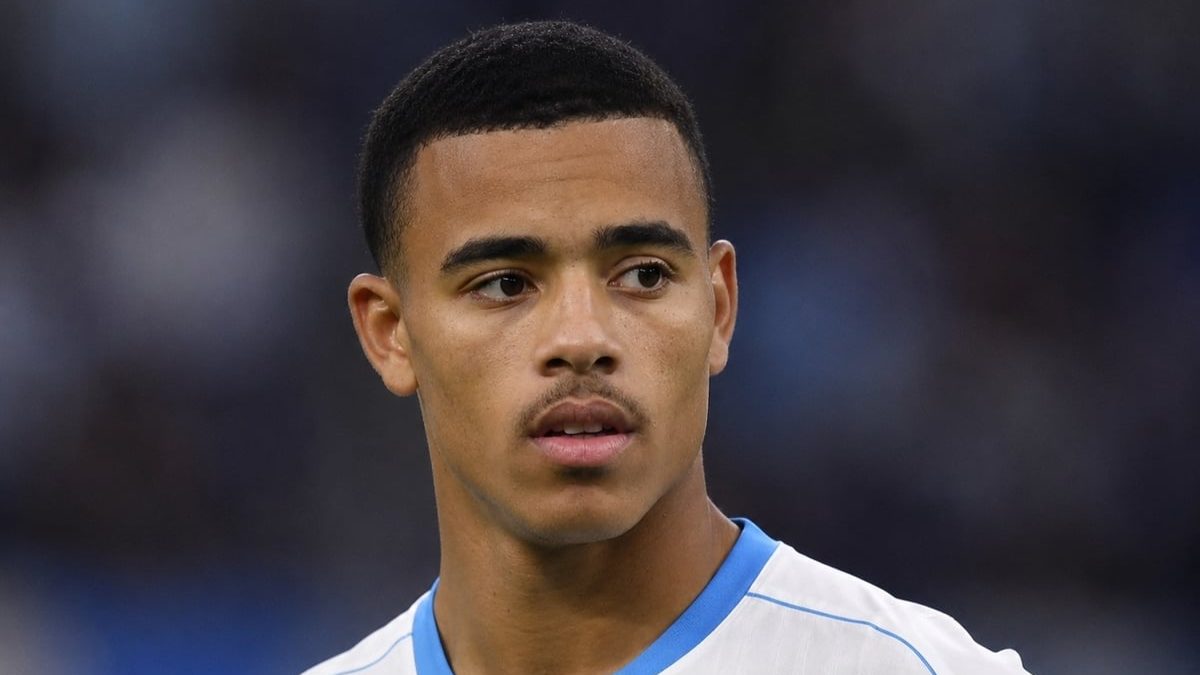 Mason Greenwood durante un partido con el Olympique de Marsella