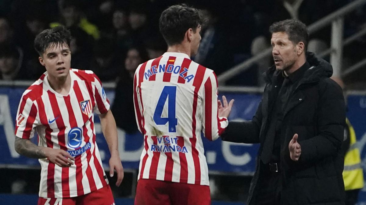 Julio Díaz debutó con el Atlético este pasado curso / EFE