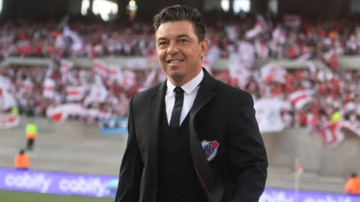 Marcelo Gallardo, entrenador de River Plate