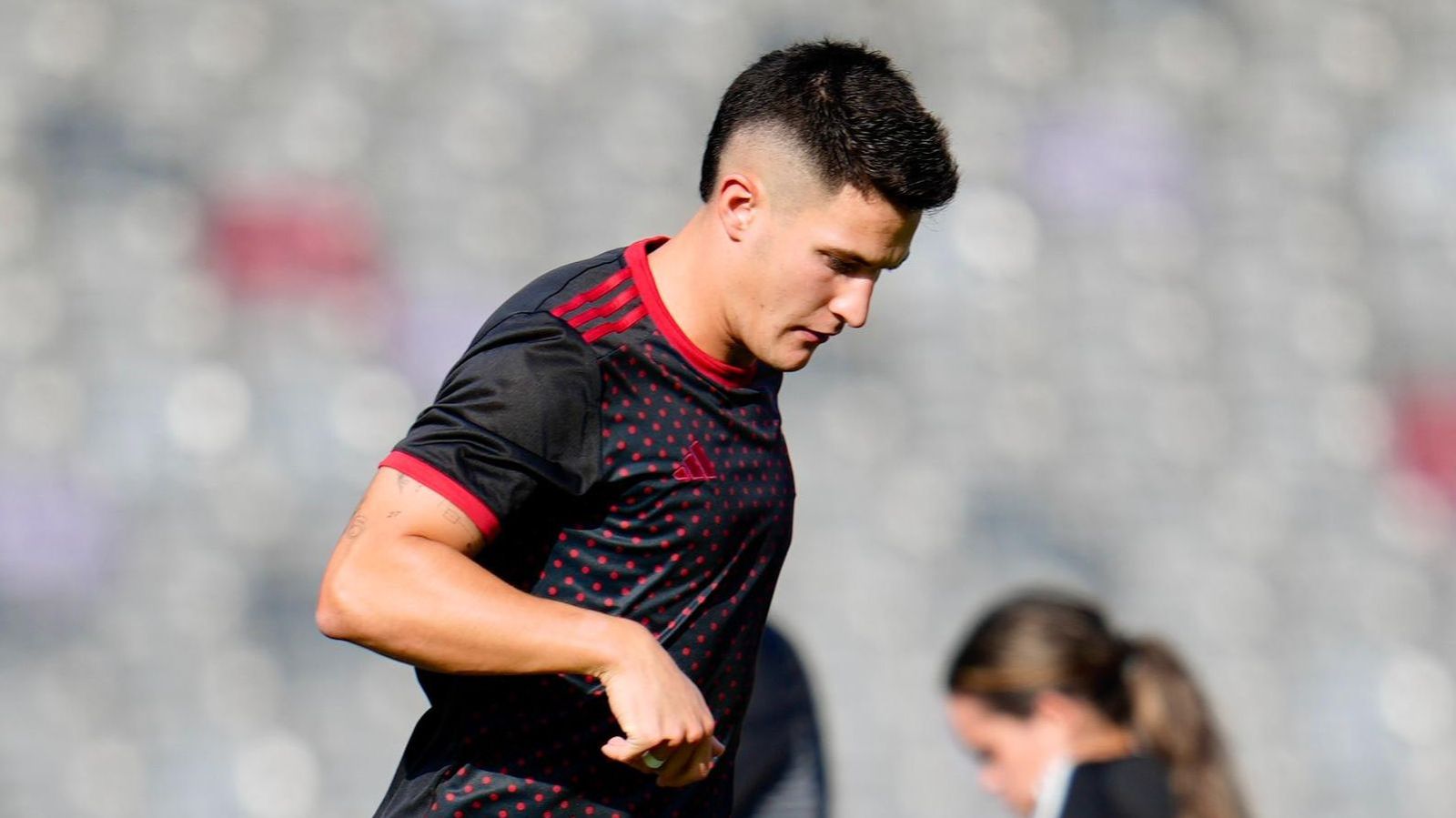 Andrés Castrín se ha consolidado en la defensa hispalense / Sevilla FC