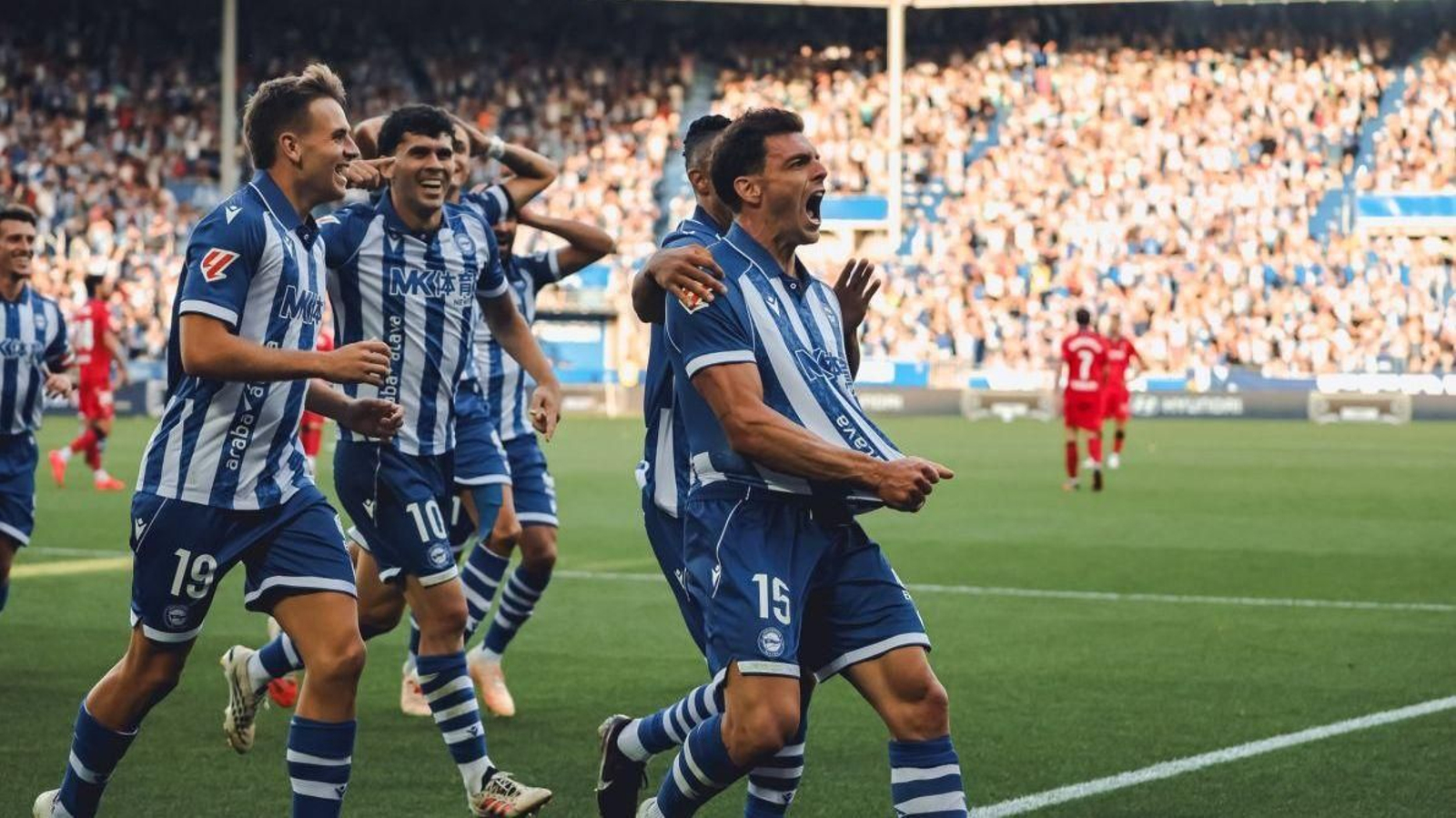 Lucas Boyé firmó un hat-trick en la victoria de Alavés ante Osasuna / Deportivo Alavés