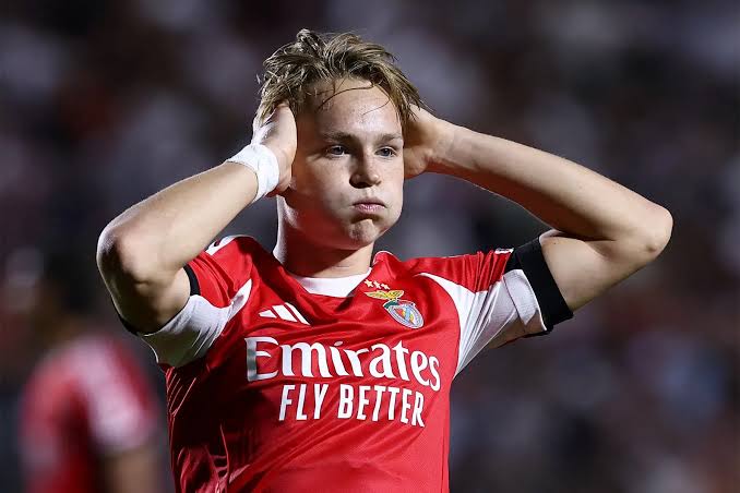 Andreas Schjelderup, en la mira del Atlético de Madrid