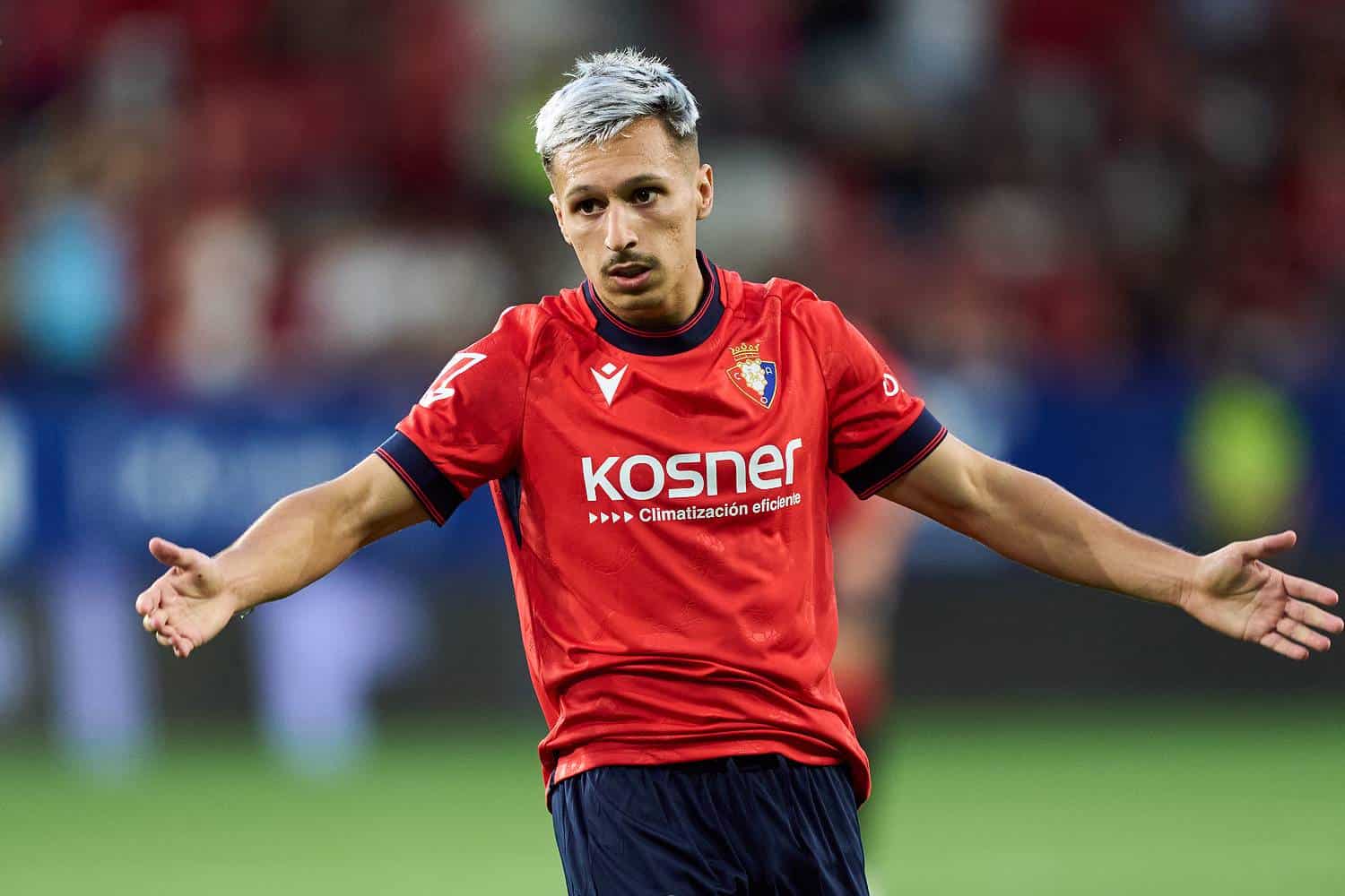 Bryan Zaragoza también pasó por Osasuna / Getty Images