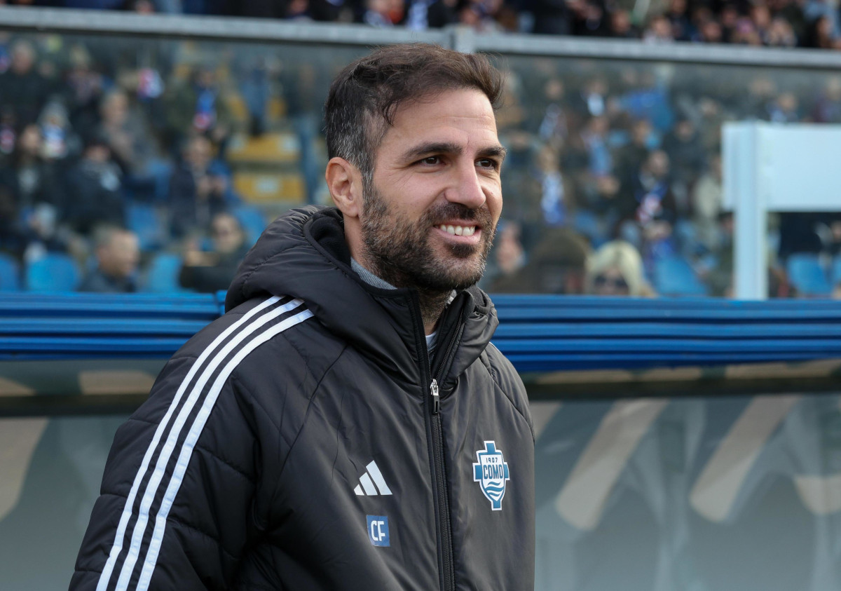 Cesc Fàbregas, entrenador del Como / Getty Images
