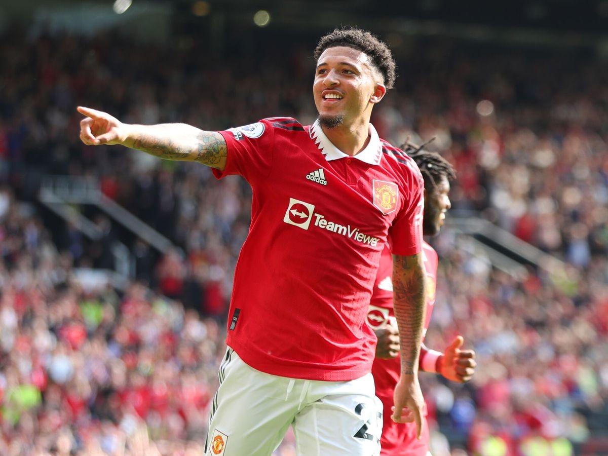 Jadon Sancho deja un agujero en el Manchester United