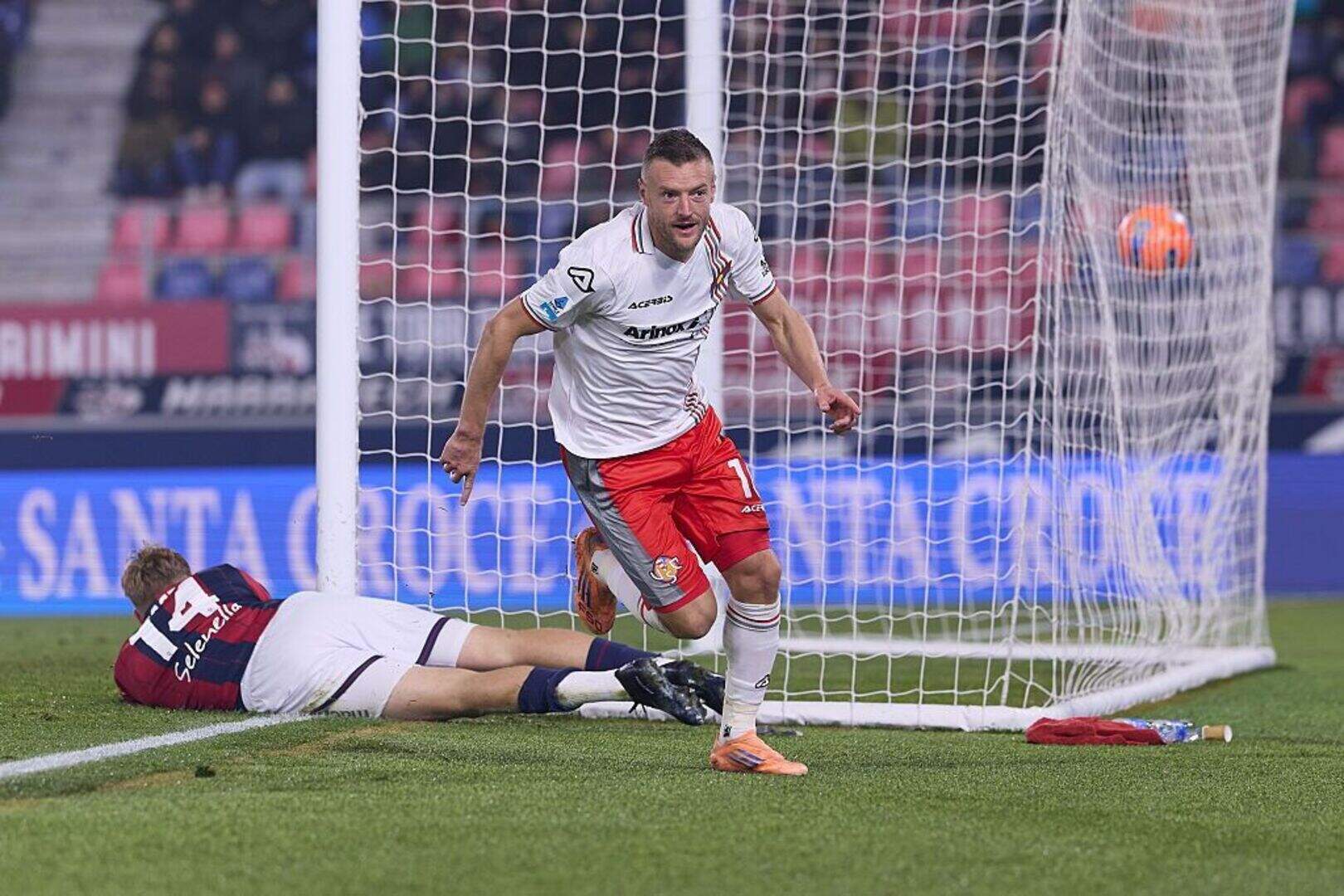 Vardy celebra un gol con la Cremonese / Getty Images