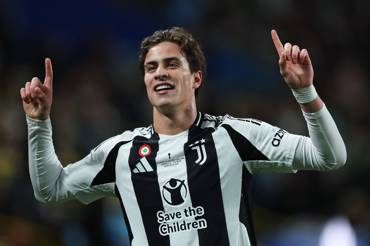 Kenan Yildiz, jugador de la Juventus / Getty Images
