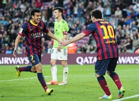Pedro y Messi compartieron grandes momentos en el Barcelona / EFE