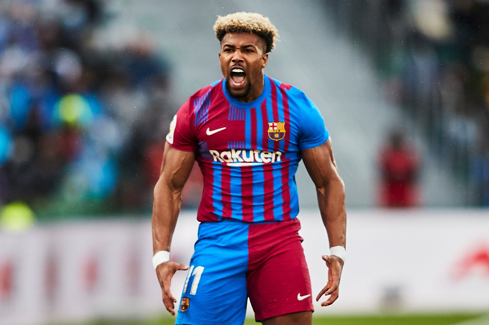 Adama Traoré, durante su etapa en el Barcelona / Getty Images