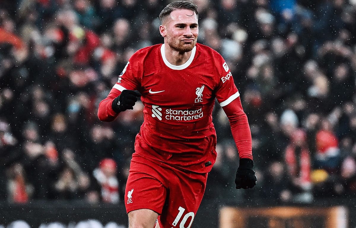 Alexis Mac Allister, con el Liverpool / Getty Images