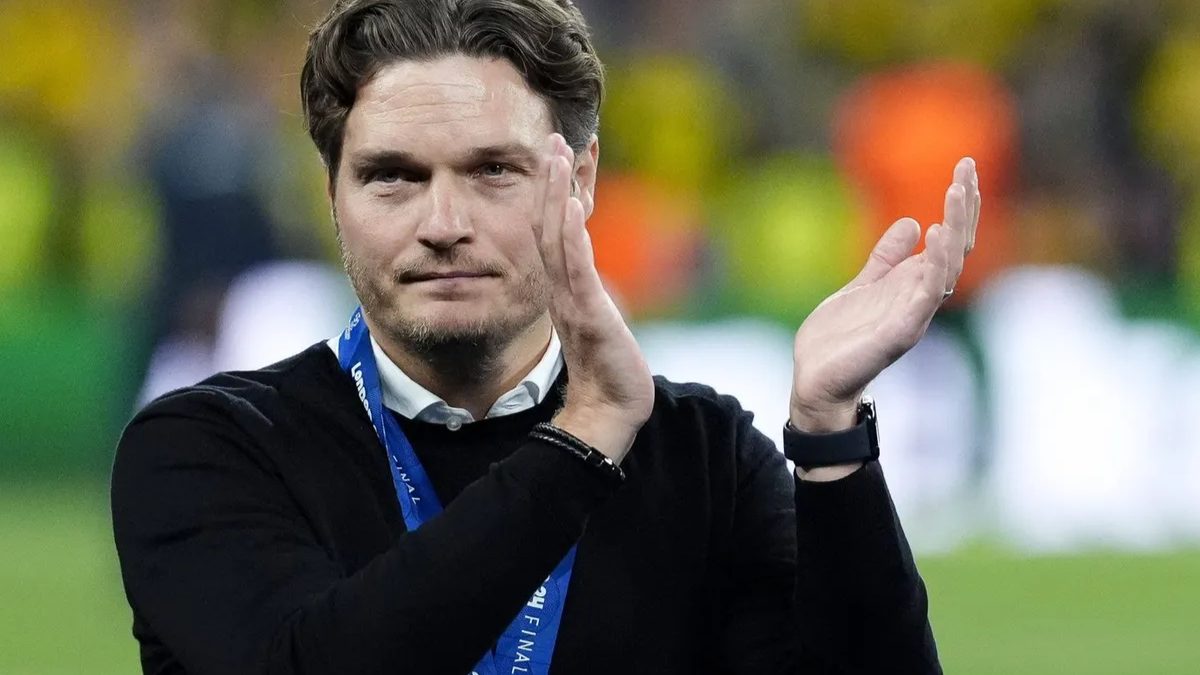 Edin Terzic tras perder la final de la Champions League con el Borussia Dortmund
