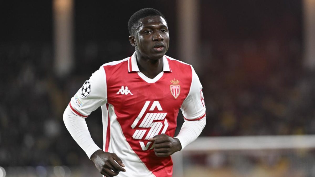 Lamine Camara, centrocampista del Mónaco