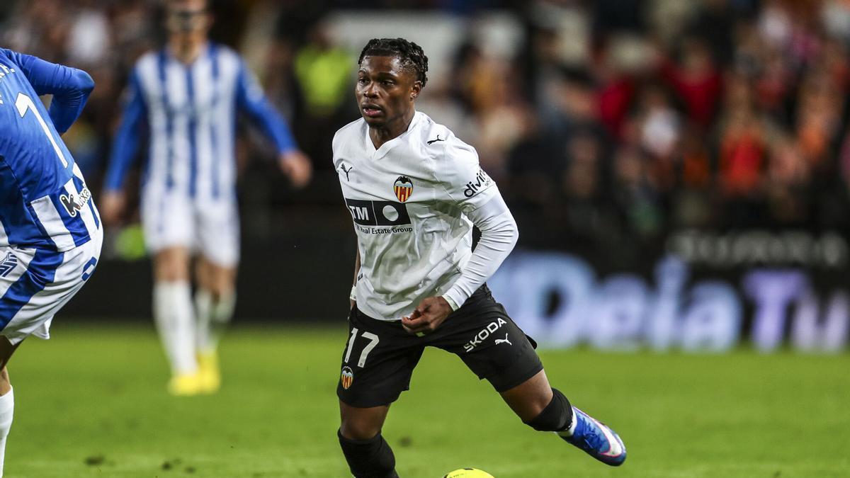 Largie Ramazani quiere un segundo baile en Valencia / Europa Press