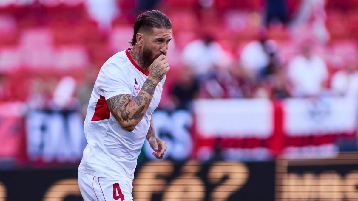 Sergio Ramos durante su anterior etapa en el Sevilla