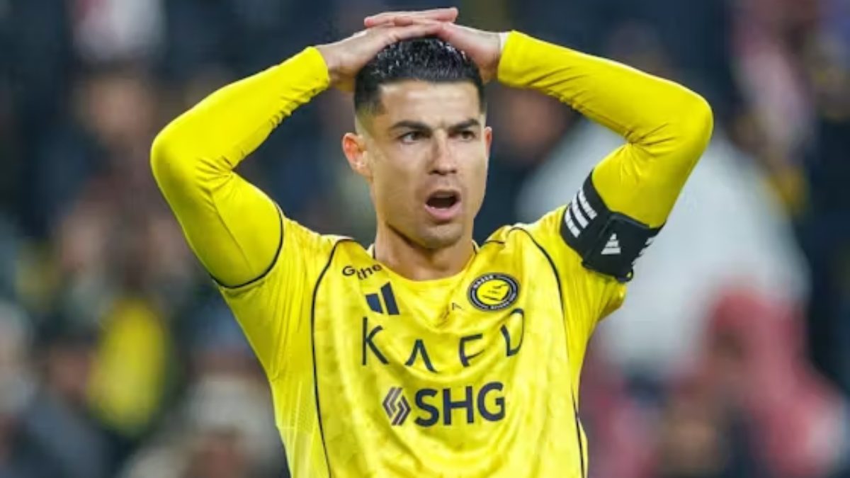 Cristiano Ronaldo, upset at Al Nassr