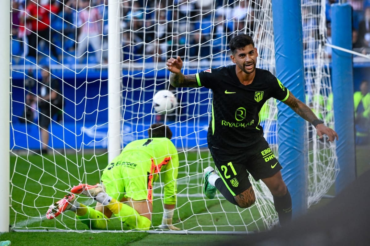 Cuti Romero ya marca goles con el Atlético