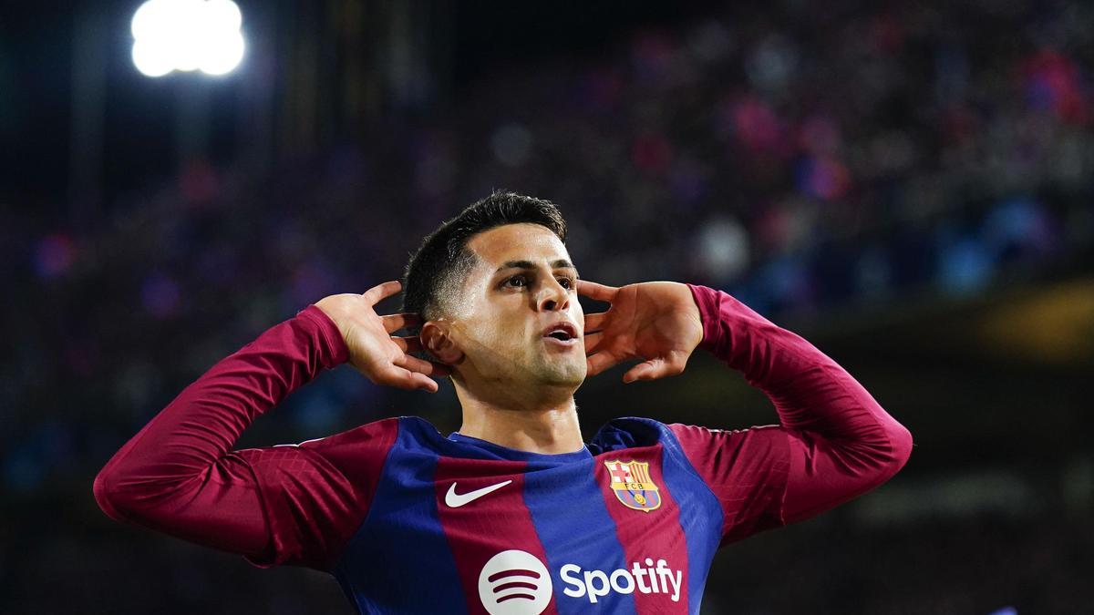 Cancelo, en su primera etapa con el Barcelona / EFE