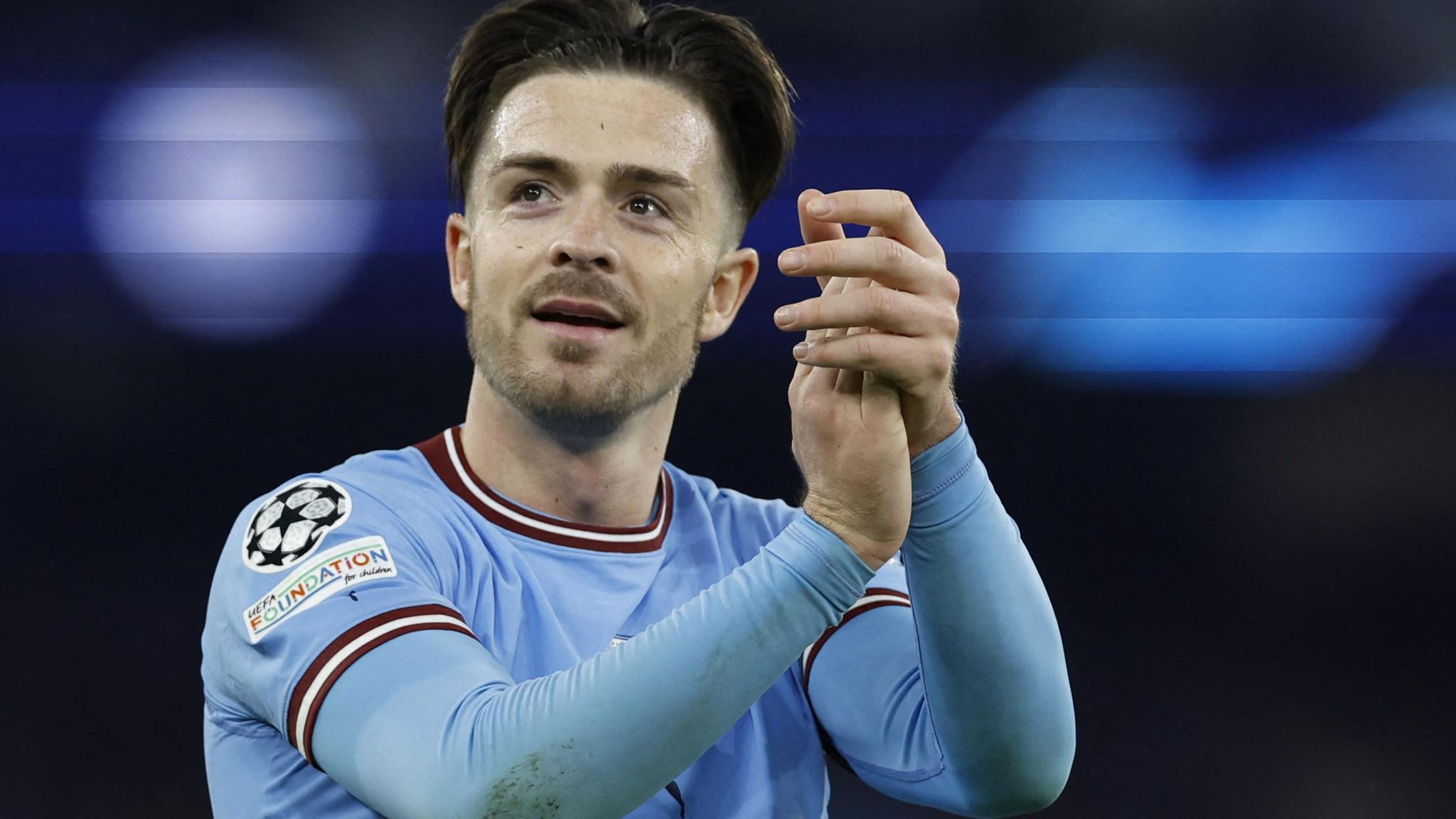 Jack Grealish, con el Manchester City / Reuters