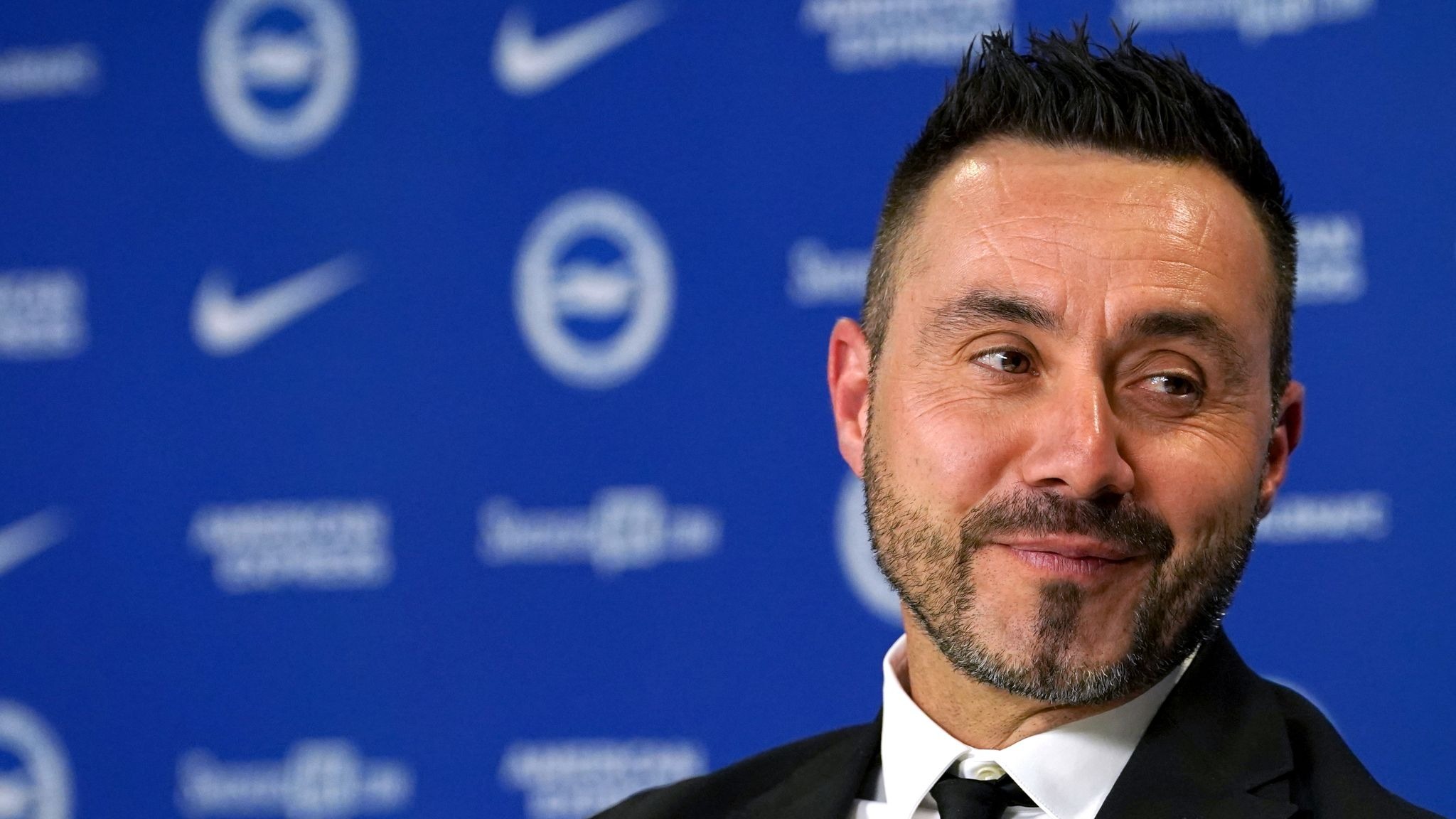De Zerbi, cerca del Tottenham