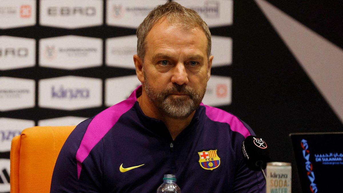 Hansi Flick, entrenador del Barcelona
