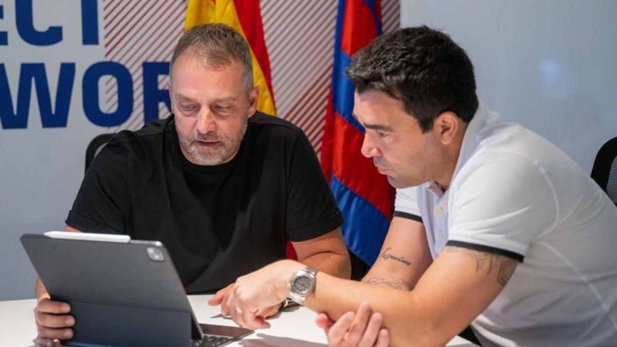 Deco prepara el futuro del Barcelona