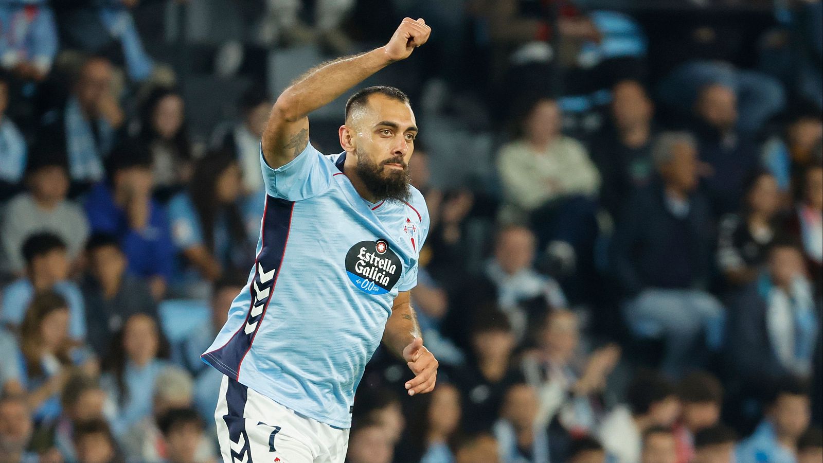 Borja Iglesias, con el Celta de Vigo / Lalo R. Villar