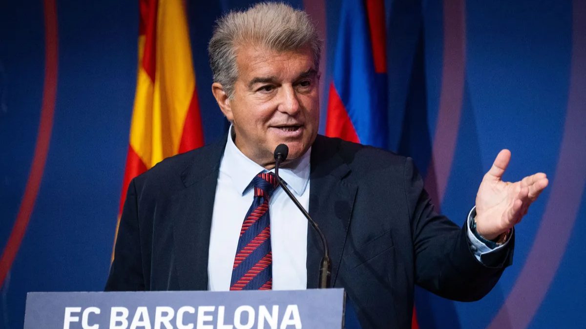 Joan Laporta, President of Barcelona