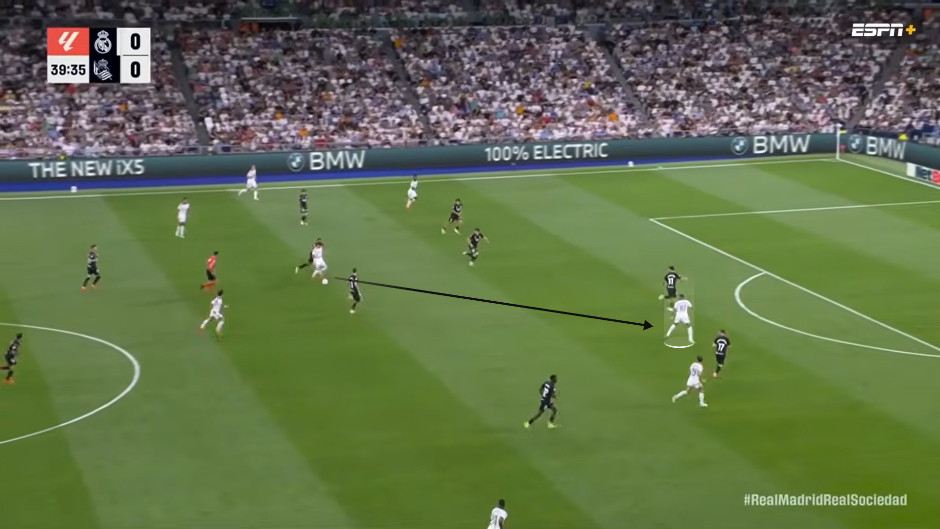 Primer gol de Mbappé vs Real Sociedad