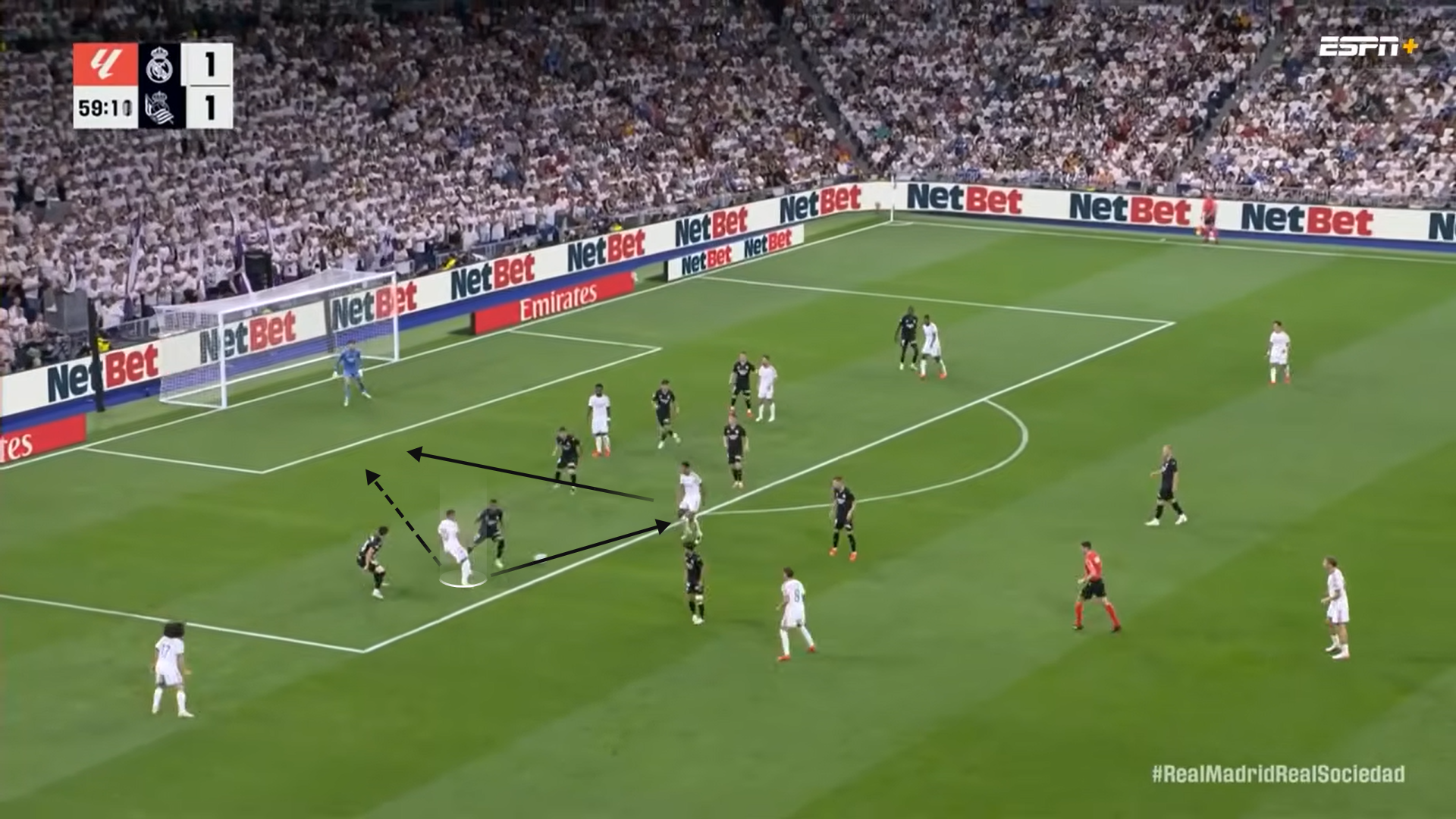 Segundo gol de Mbappé vs Real Sociedad