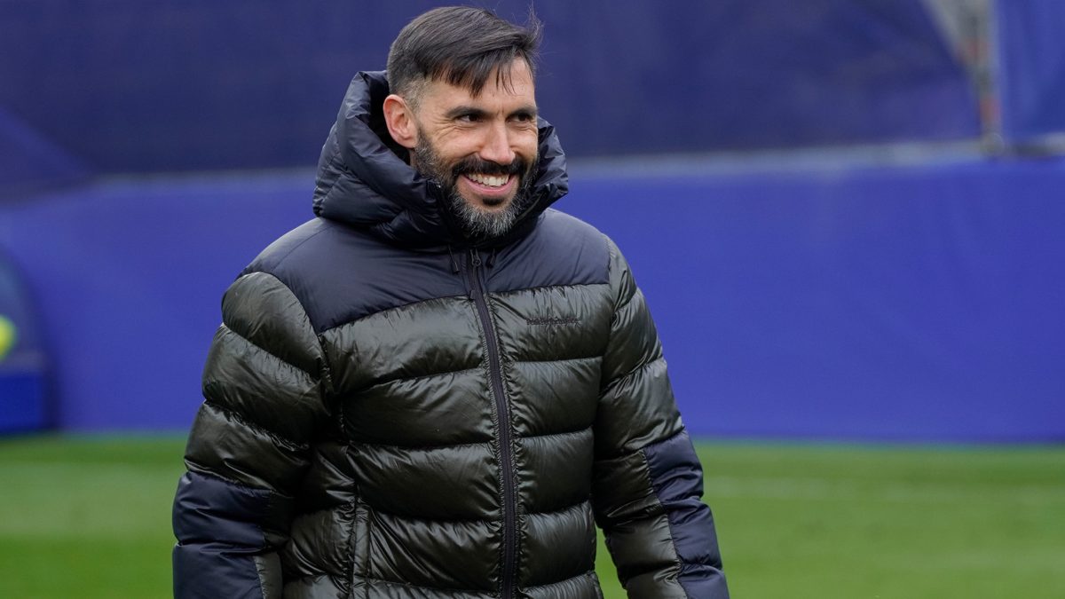 Eder Sarabia, entrenador del Elche