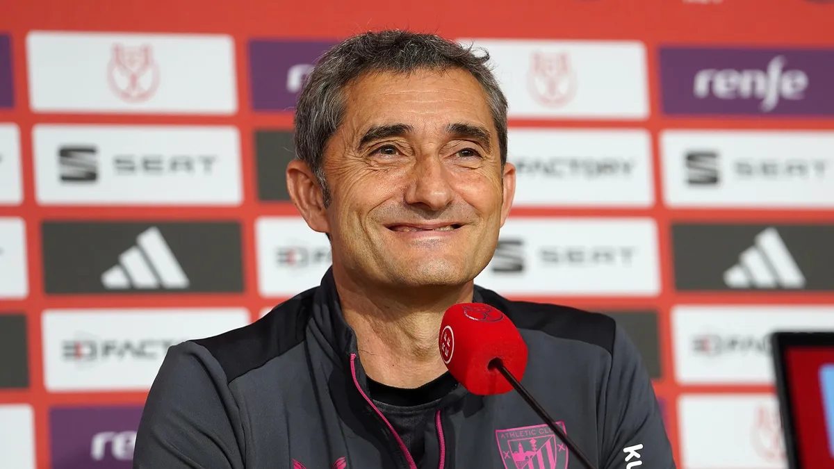 Ernesto Valverde, entrenador del Athletic Club