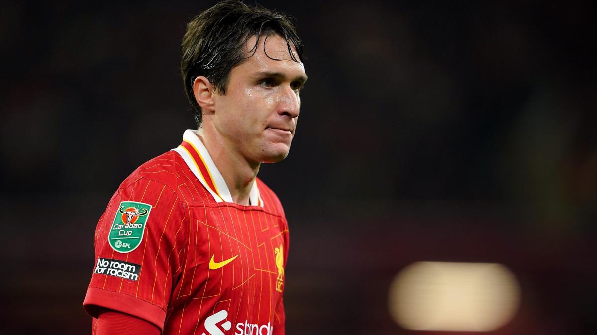Federico Chiesa, jugador del Liverpool