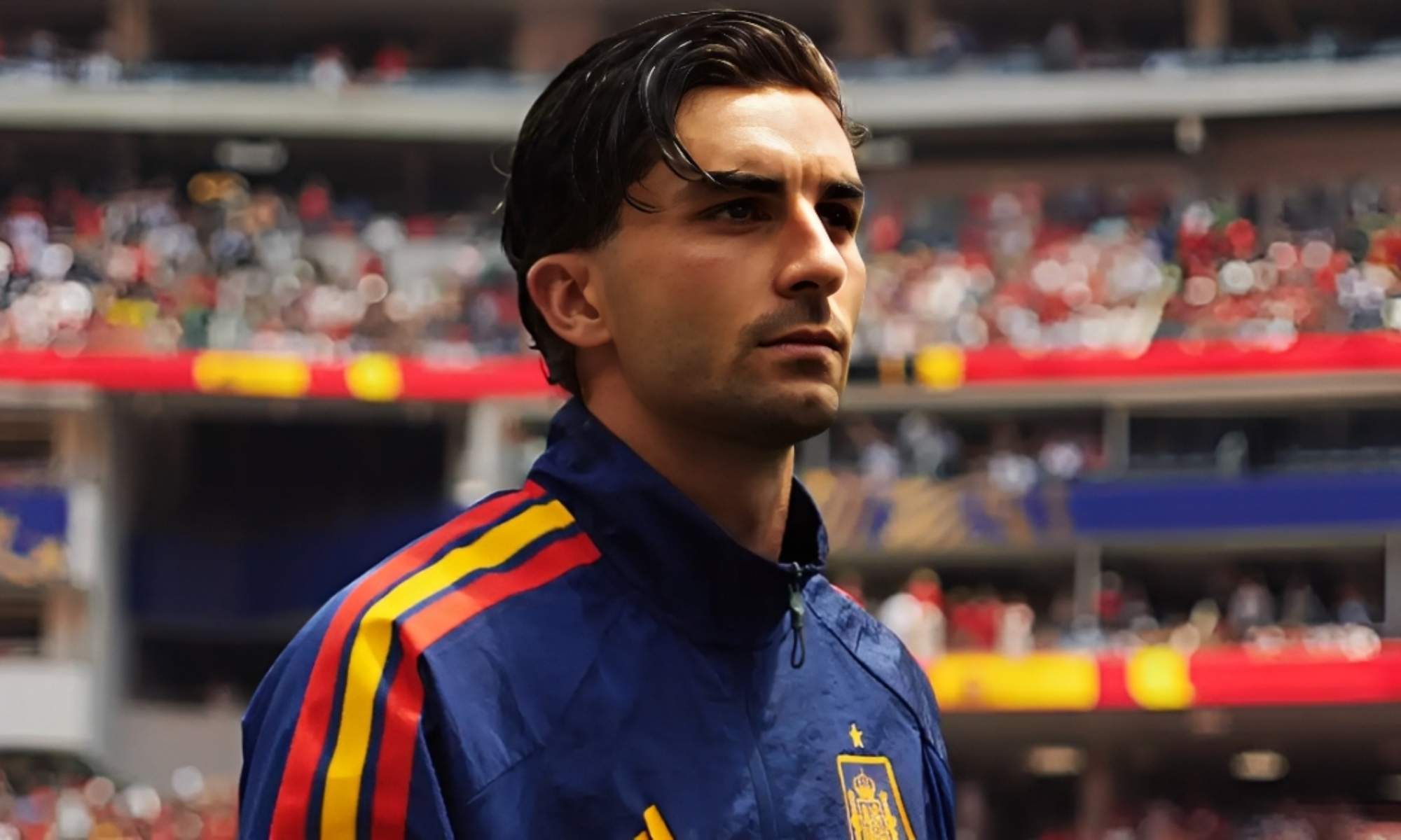 Ferran Torres, concentrado antes de un partido con la selección española / EFE