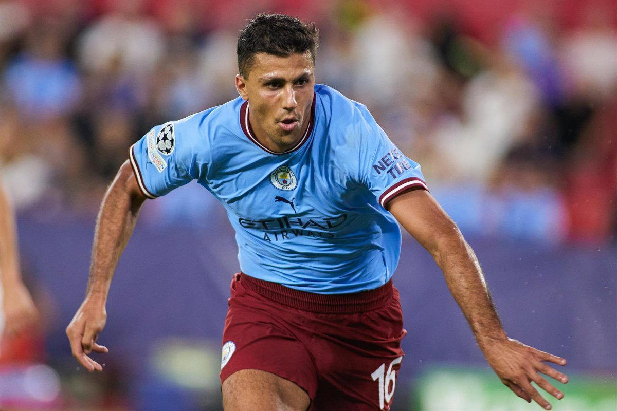 Rodri, con el Manchester City / Europa Press