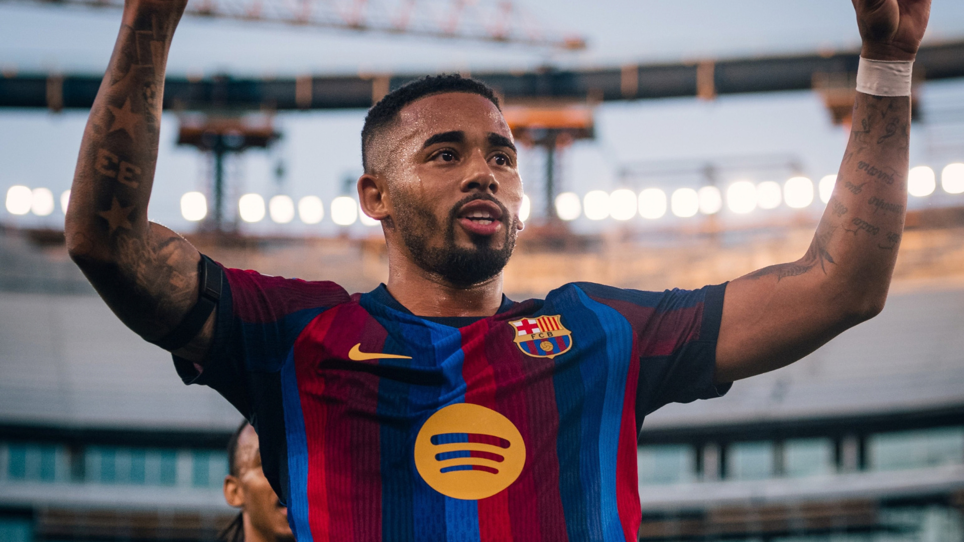 Gabriel Jesús funciona en el Barcelona
