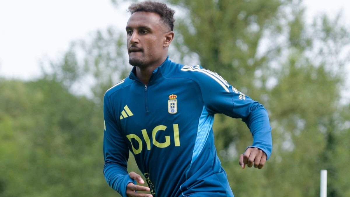 Haissem Hassan, jugador del Real Oviedo