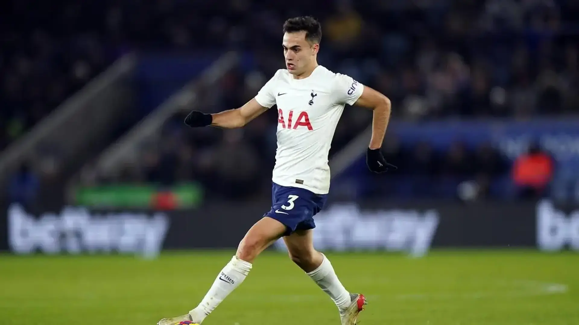 Sergio Reguilón playing for Tottenham